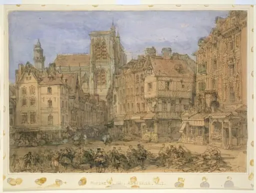 Marché au Ble, Abbeville