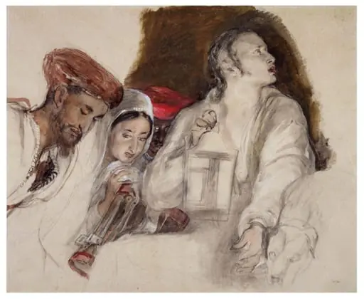 Finding the body of Tippoo Sahib, by David RA Wilkie