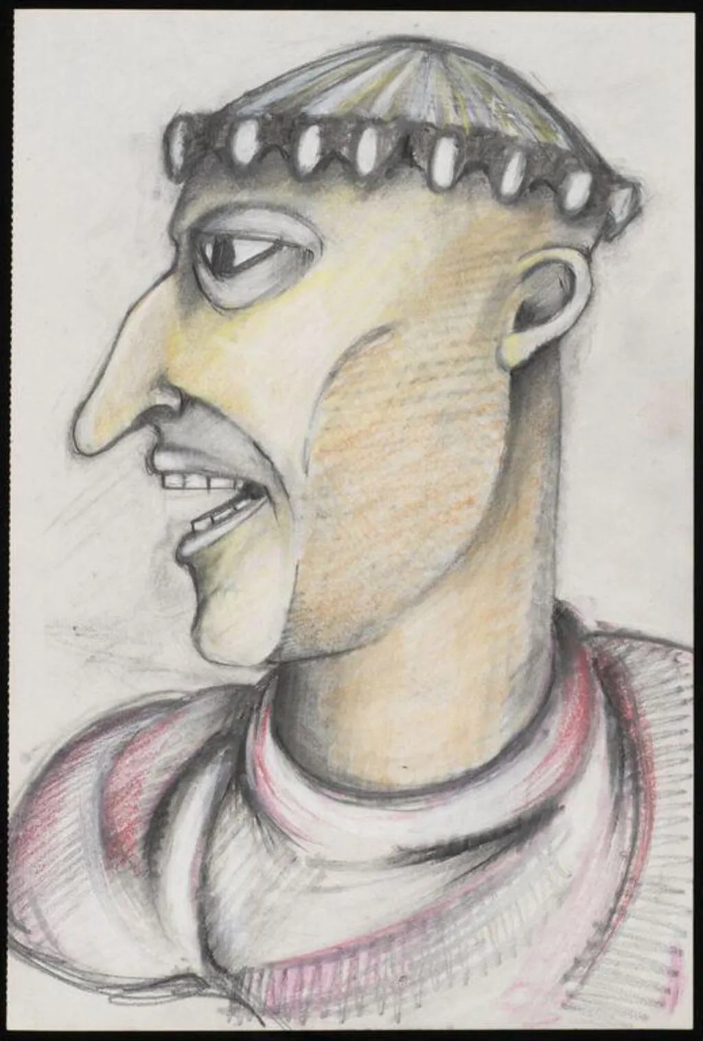 Study for Greek Head III, by David Reekie, 1993