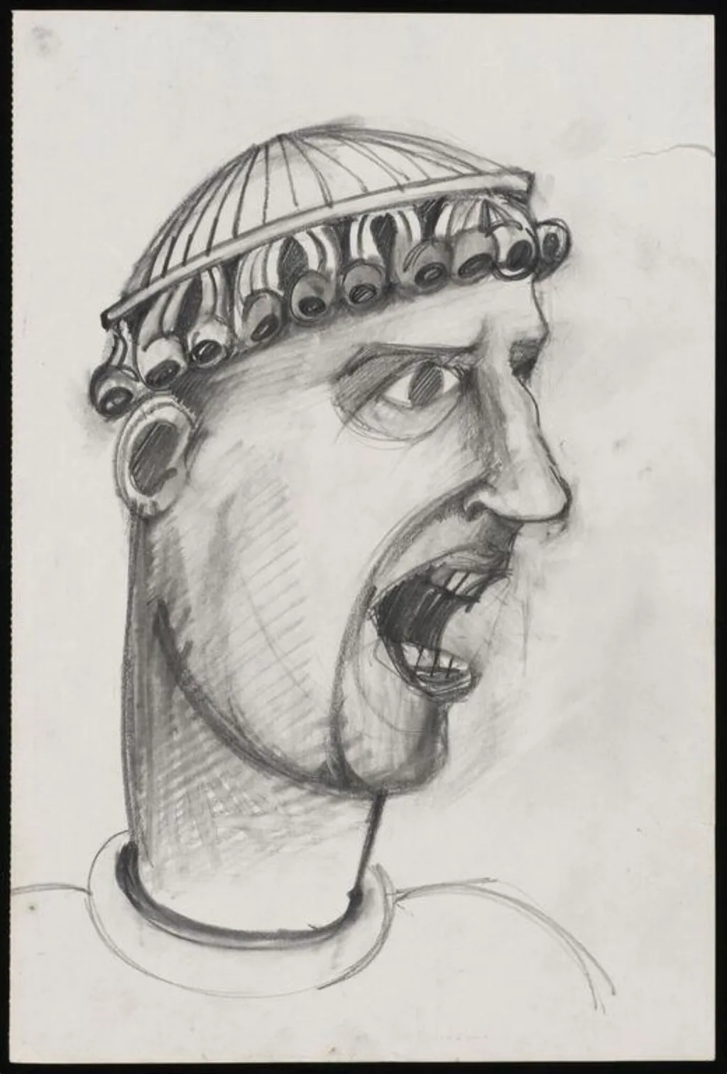 Study for Greek Head V, by David Reekie, 1993