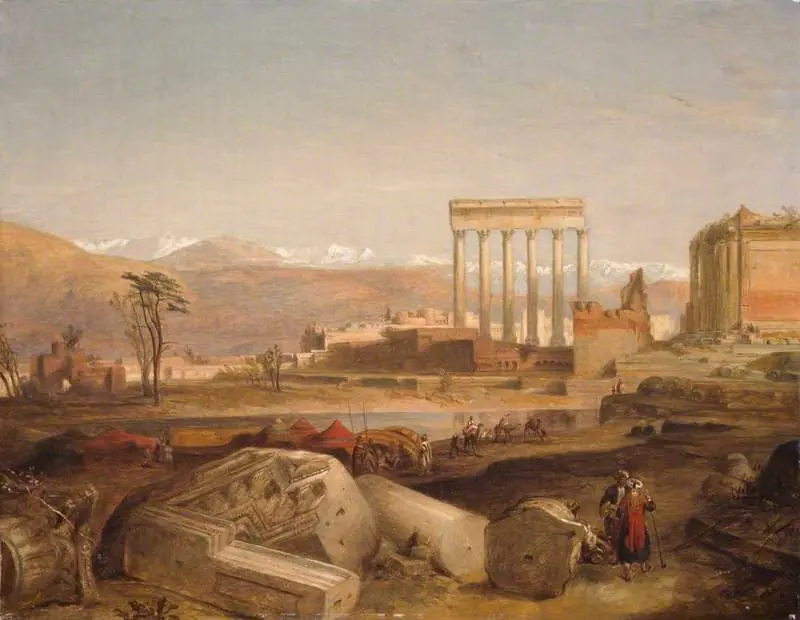Baalbec, by David Roberts