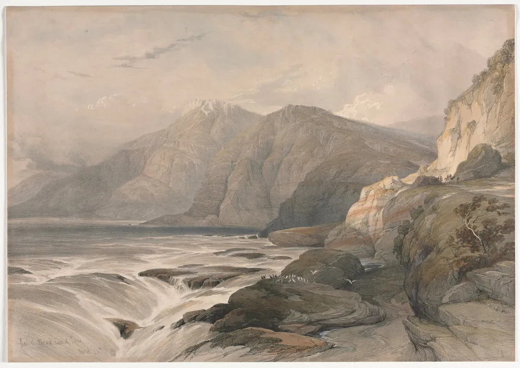 Coast of Syria, by David Roberts, 1839