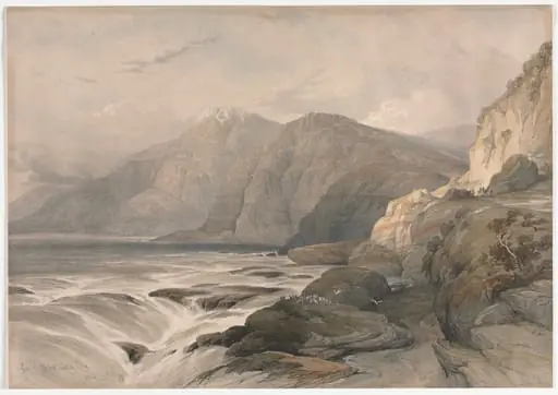 Coast of Syria, by David Roberts