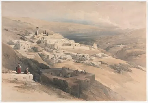 Convent of the Terra-Santa, Nazareth, by David Roberts