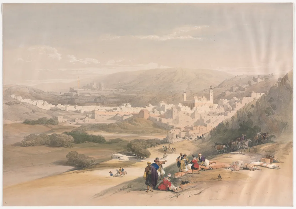 Hebron, by David Roberts, 1839