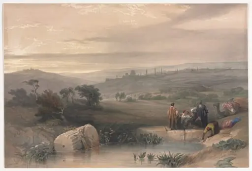 Jerusalem from the North, by David Roberts