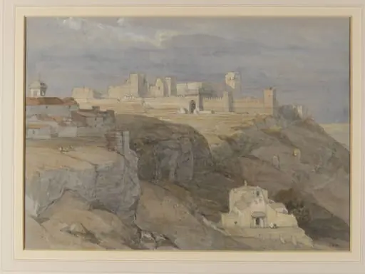 The Alcazar of Carmona, Andalusia, by David Roberts