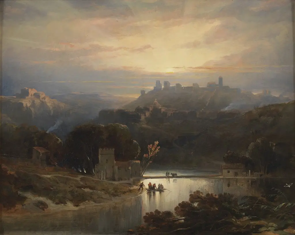 The Castle of Alcalá de Guadaíra, by David Roberts