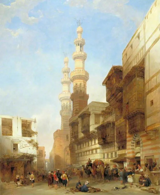 The Gate of Metawaley, by David Roberts