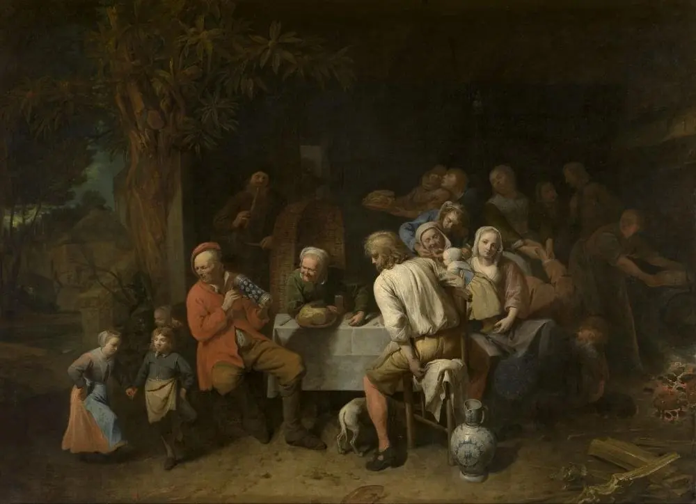 Peasant Meal, by David Ryckaert III