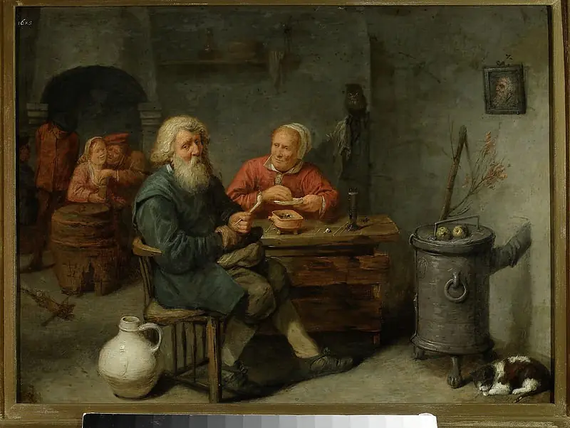 Scene in a tavern, by David Ryckaert III