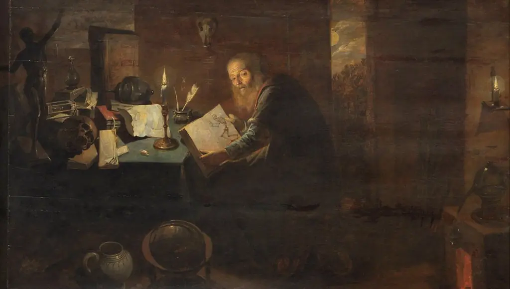 The alchimist, by David Ryckaert III