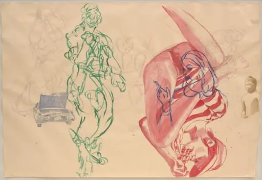 Untitled, by David Salle