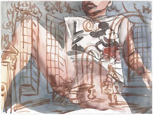 Untitled, by David Salle