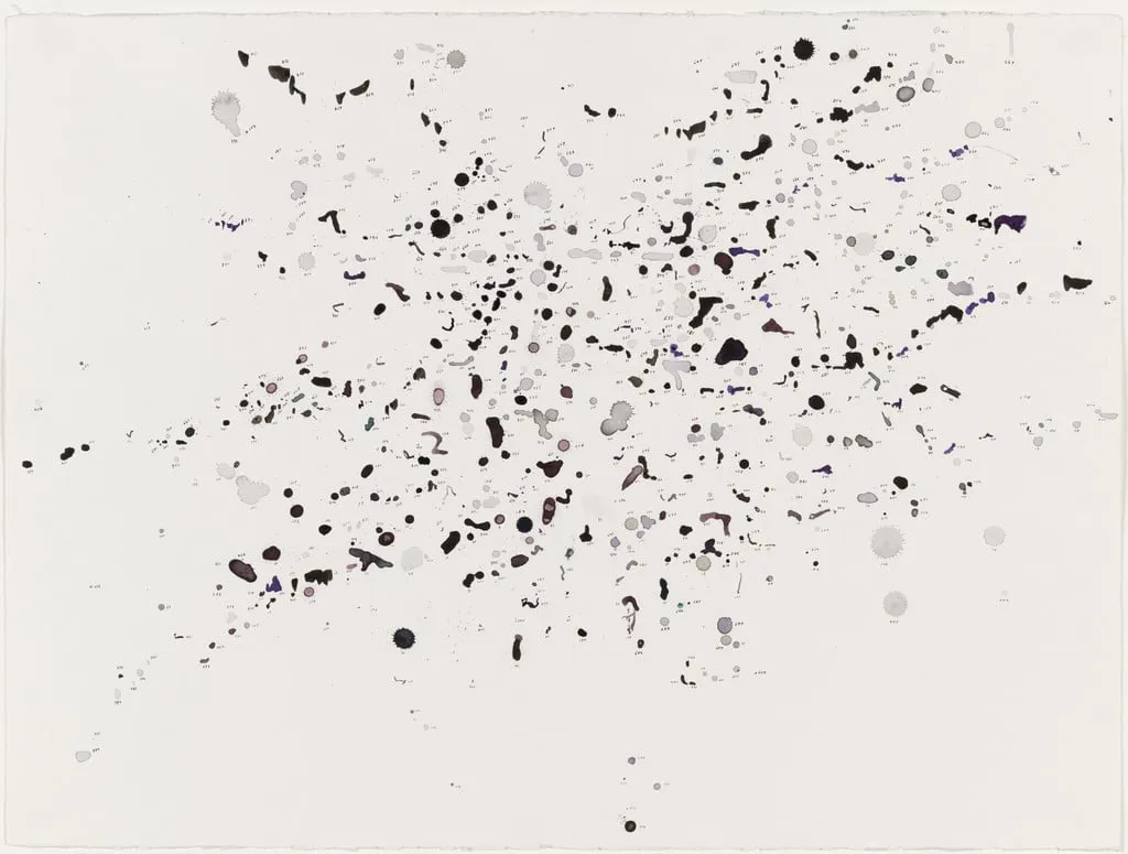 Untitled, by David Scher, ink, 1998