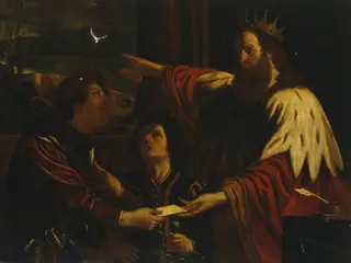 David sends Uriah to Yoav (copy)