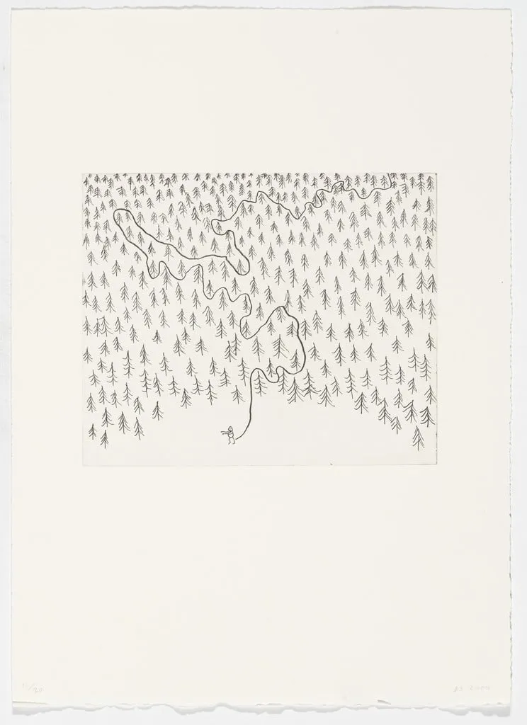 Untitled, by David Shrigley, ink, 2000