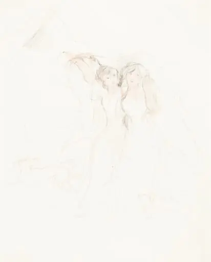 Two Girls under a Cloak, by David, Sir Wilkie