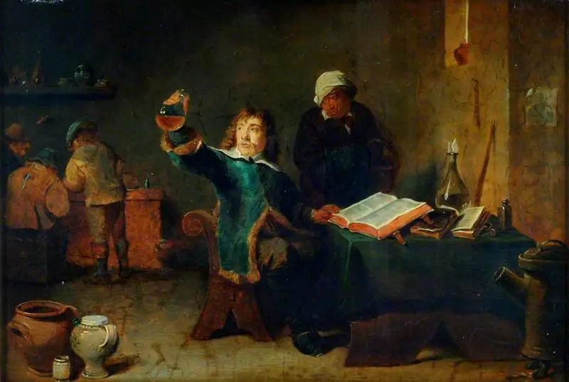 A Chemist in His Laboratory, by David Teniers the Younger