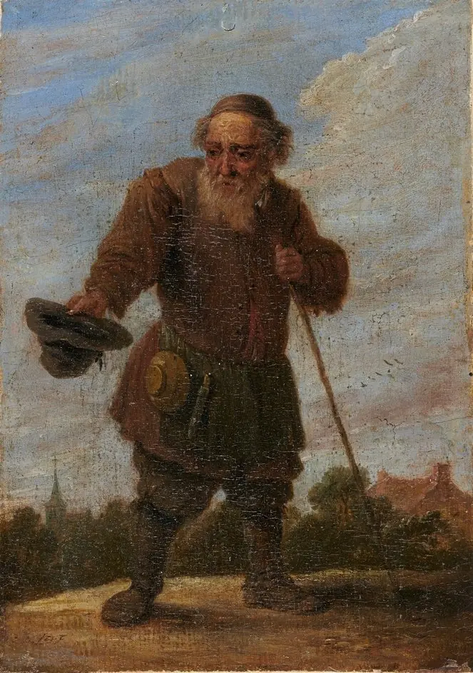 An old Beggar, by David Teniers the Younger