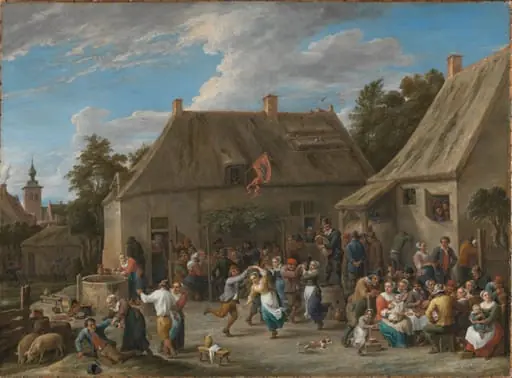 Boerenkermis, by David Teniers the Younger, 1665