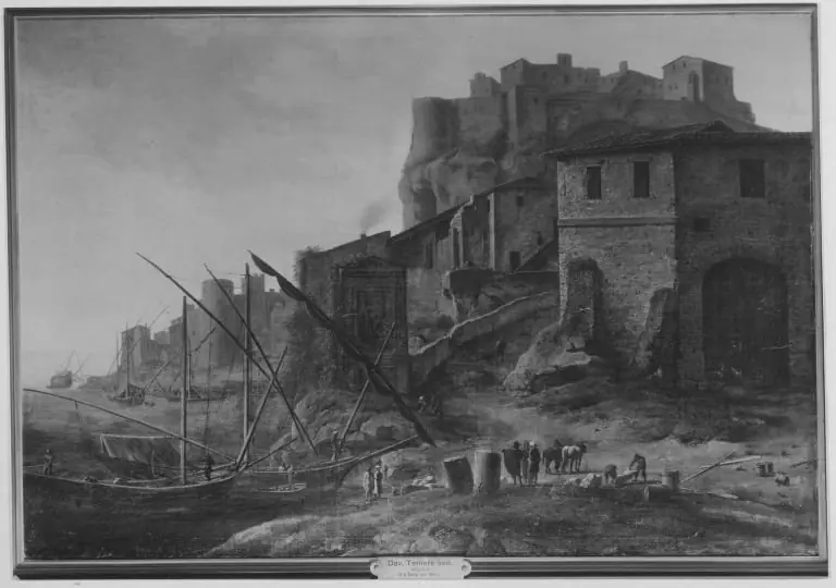 Burg am Meer, by David Teniers the Younger