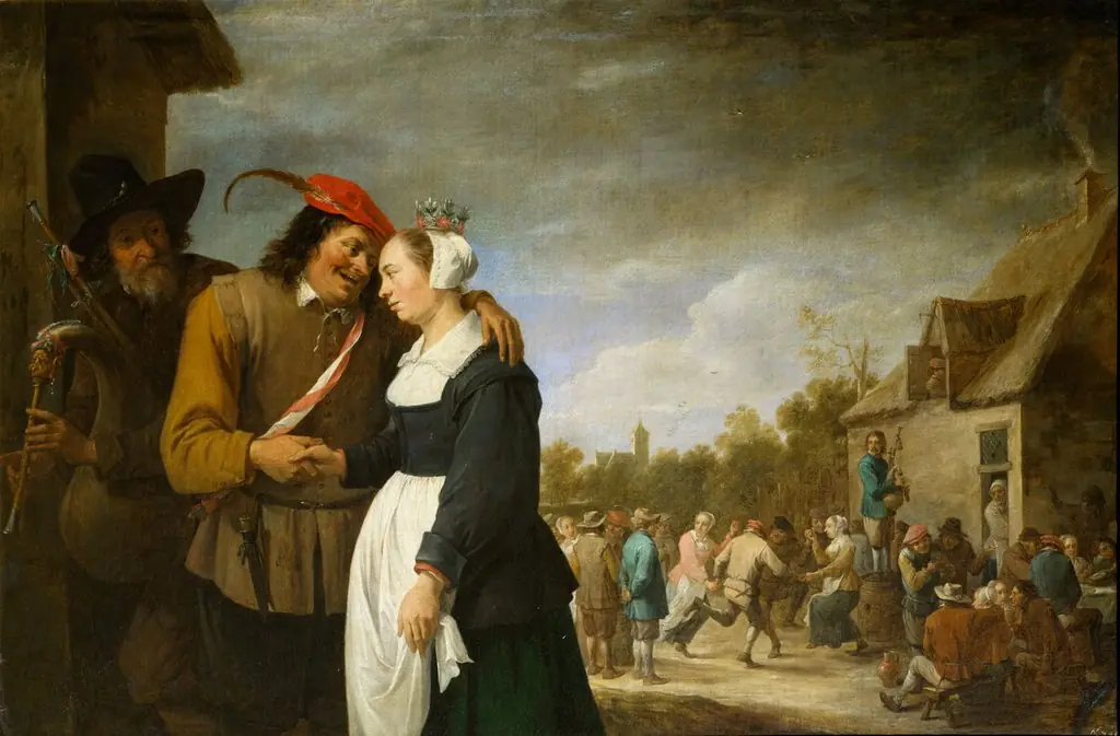 Farmer's Wedding, by David Teniers the Younger