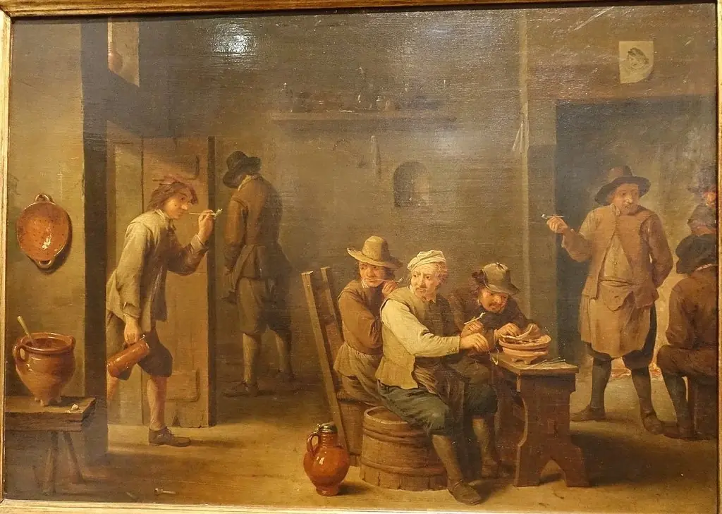 Fumadores, by David Teniers the Younger