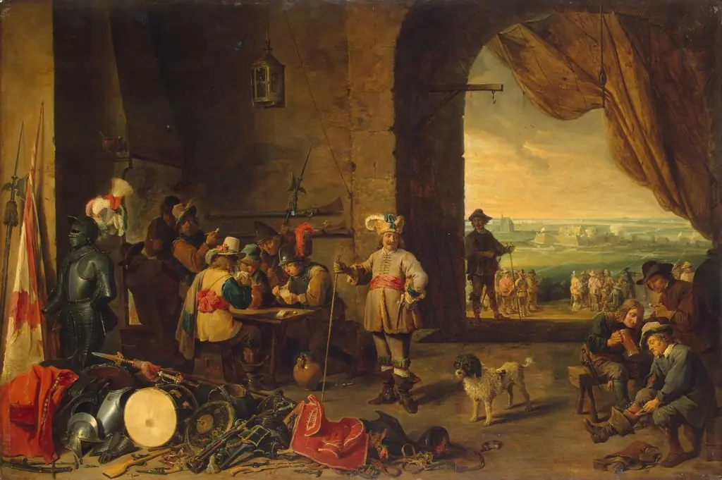 Guardroom, by David Teniers the Younger
