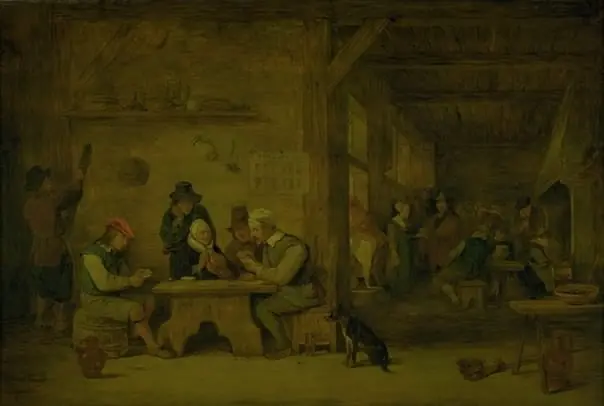 Interior of an Inn, by David Teniers the Younger