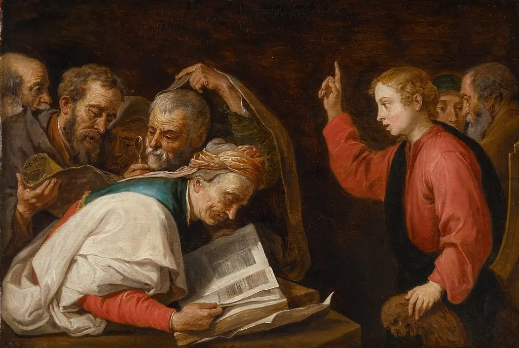 Jesus among the Doctors, by David Teniers the Younger