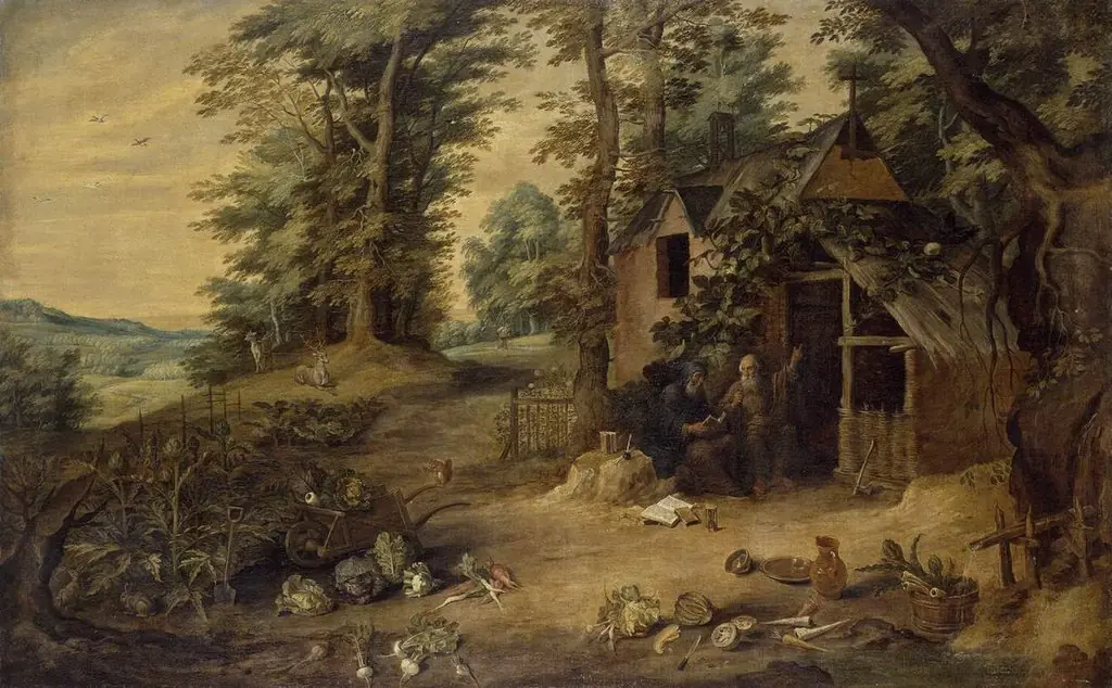 Landscape (Meeting of St. Antony and St Paul)