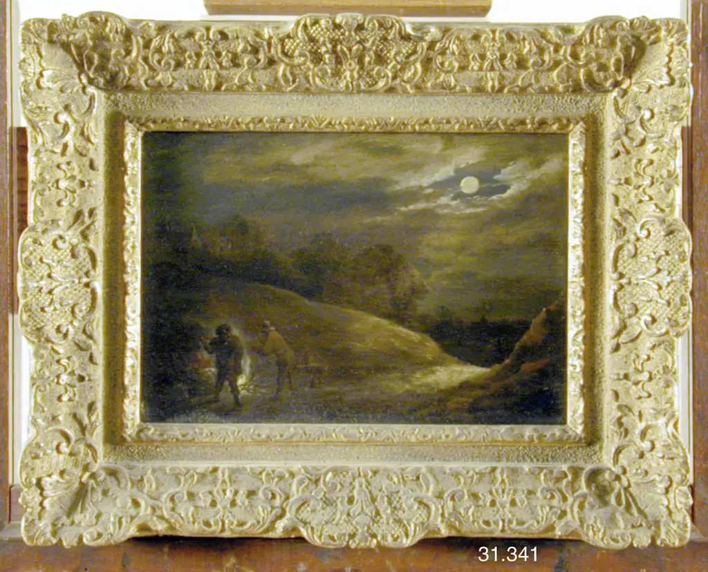Moonlight Landscape, by David Teniers the Younger