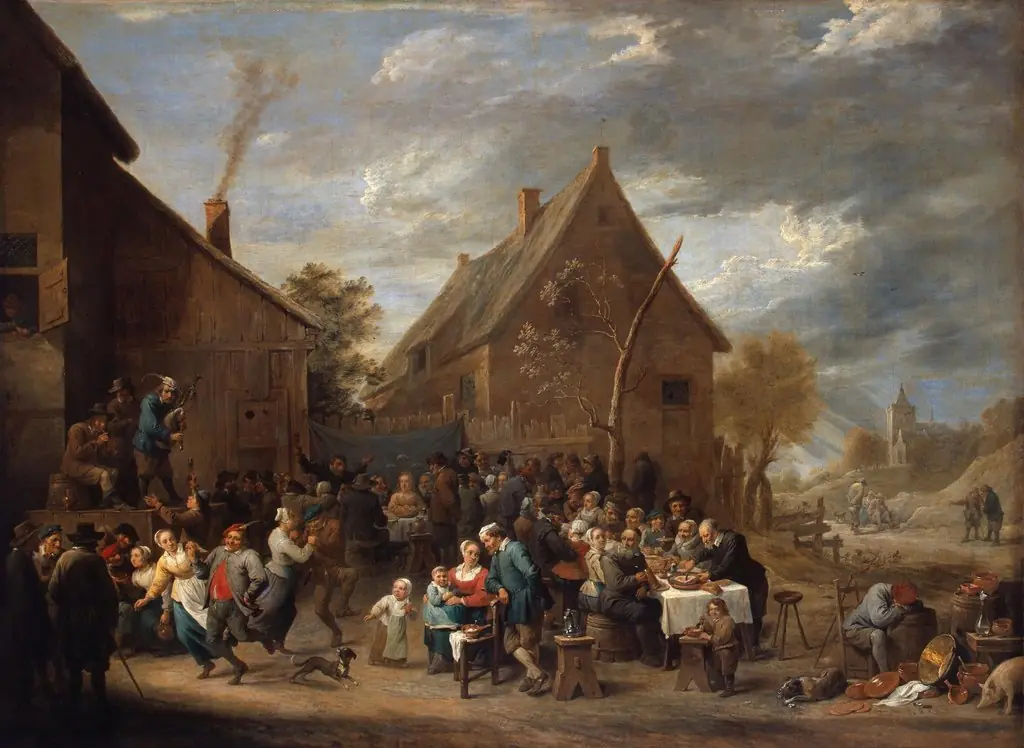 Peasant Wedding, by David Teniers the Younger