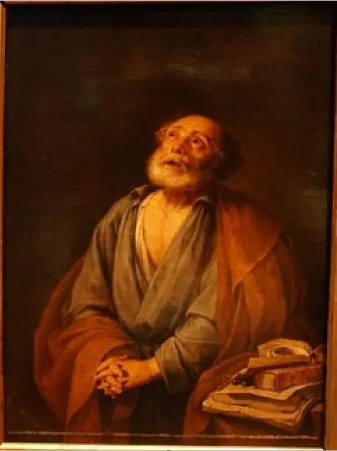 Penitent St. Peter, by David Teniers the Younger