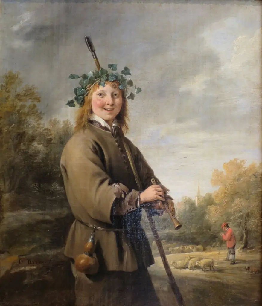 Shepherd, by David Teniers the Younger