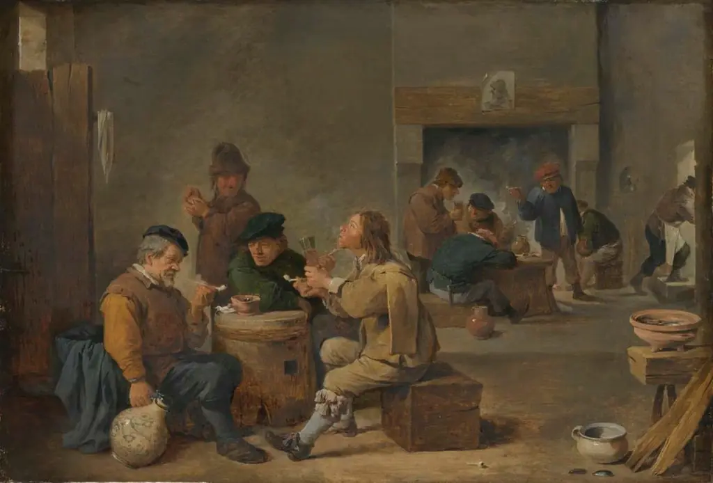 Tavern interior, by David Teniers the Younger