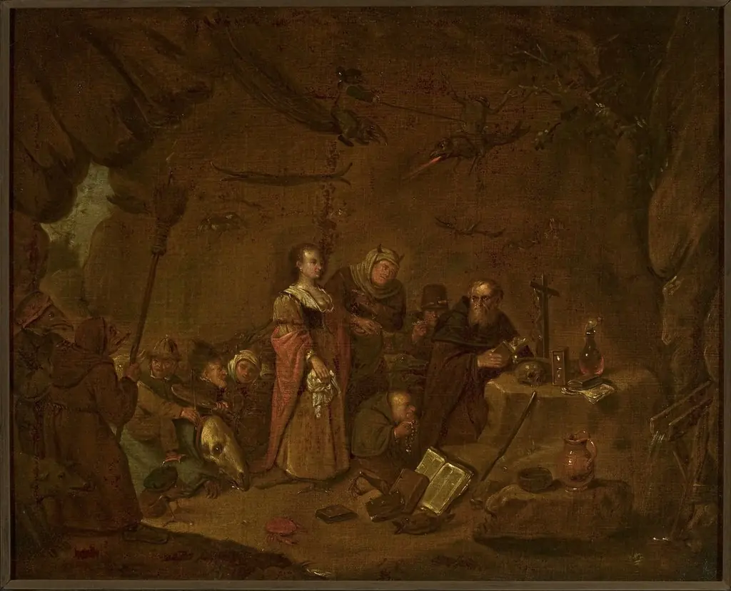 Temptation of St. Anthony, by David Teniers the Younger