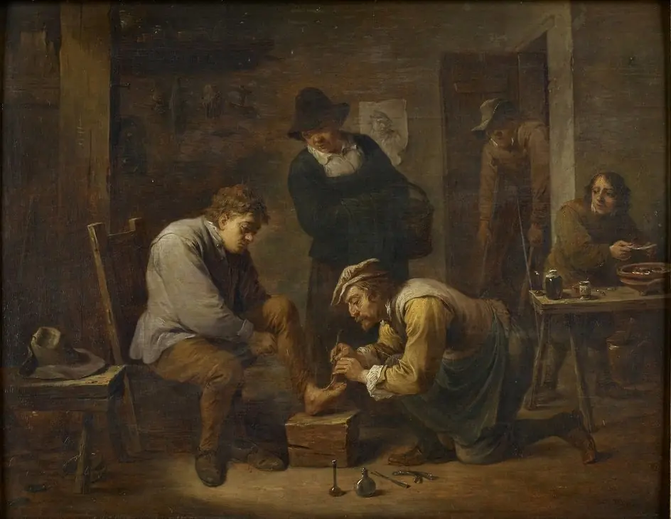 The Foot Doctor, by David Teniers the Younger