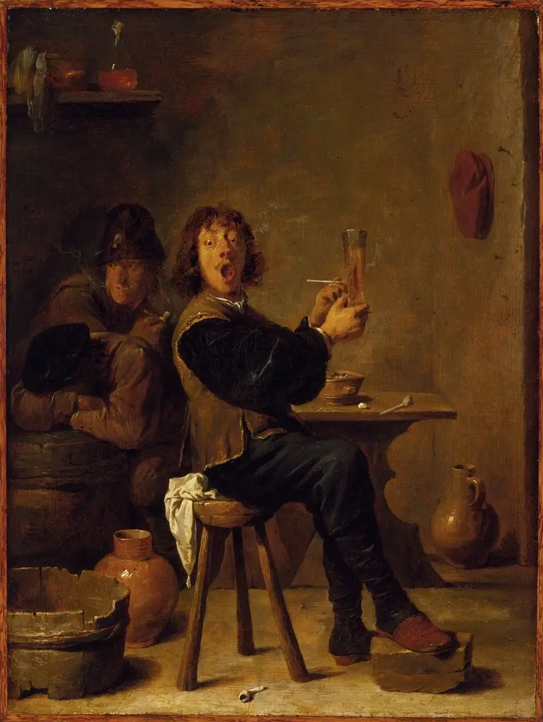 The Smoker, by David Teniers the Younger