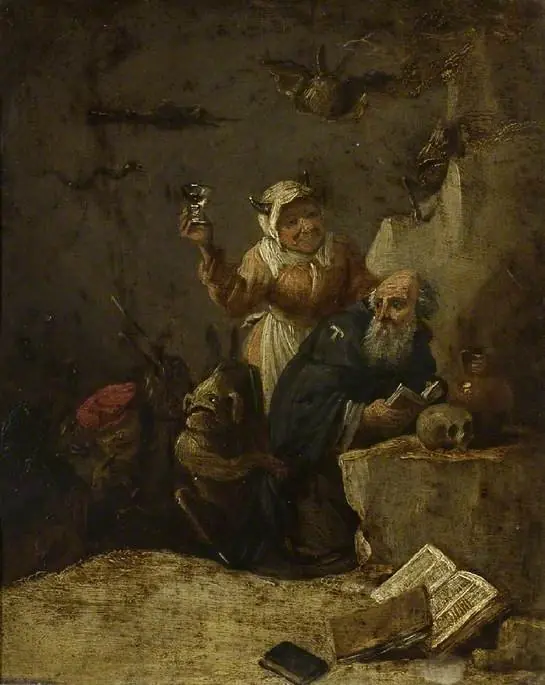 The temptation of St. Anthony, by David Teniers the Younger