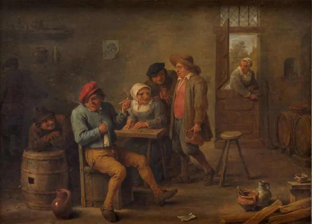 Wirtshausszene, by David Teniers the Younger