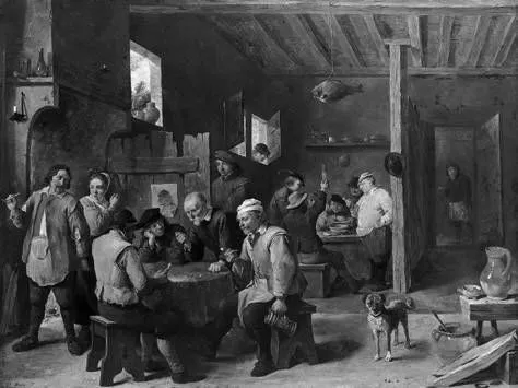 Zechstube, by David Teniers the Younger, unspecified, 1643