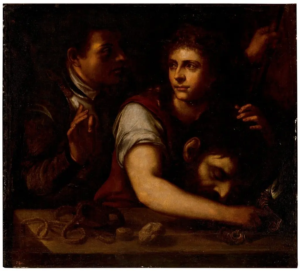 David vencedor de Goliat