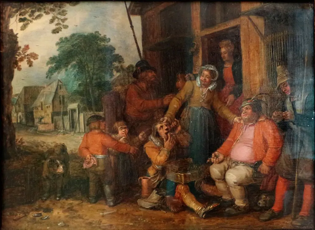 Mondtromventer, by David Vinckboons