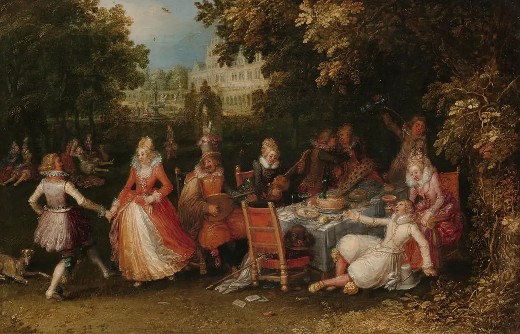 The fête champêtre, by David Vinckboons