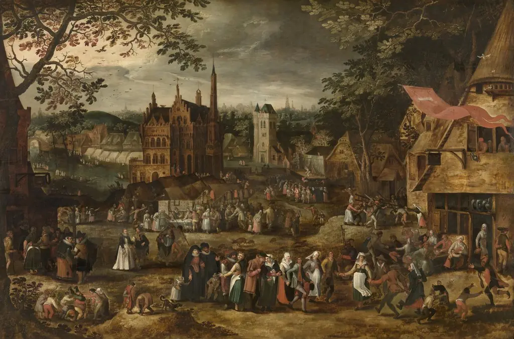 Village Fair, by David Vinckboons