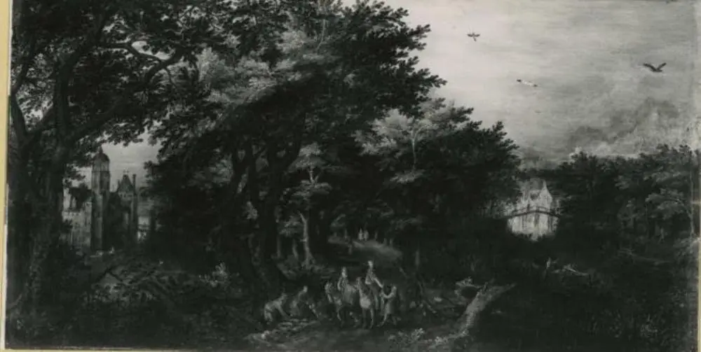 Wooded landscape, by David Vinckboons, 1610