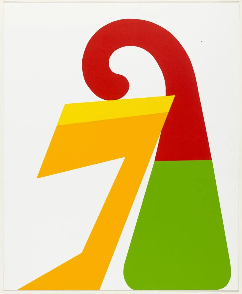 Untitled, by David Weinrib, ink, 1967