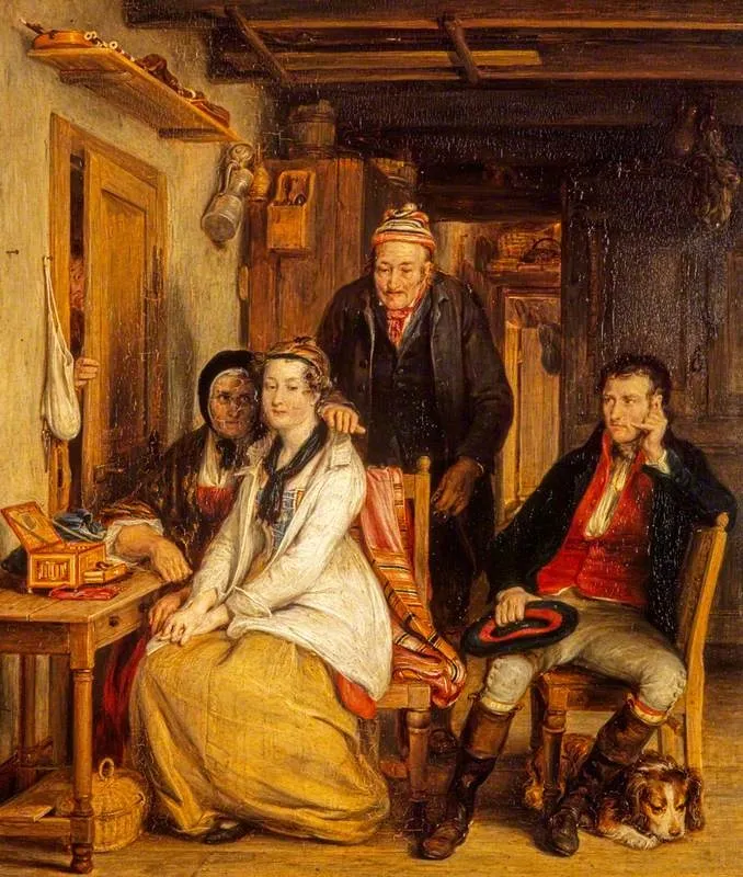 Duncan Gray, by David Wilkie, oil, 1819